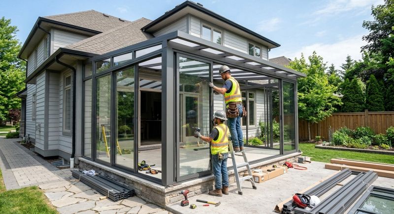 Conservatory Installation in Asheville, NC