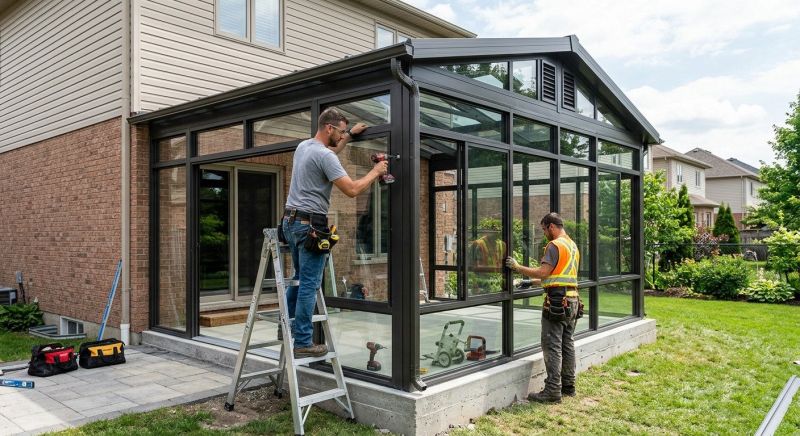 Conservatory Installation in Dallas, TX