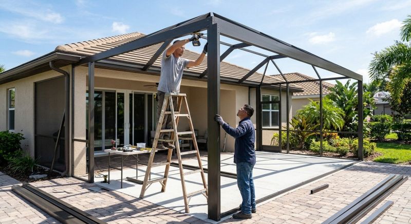 Lanai Installation in Charlotte, NC