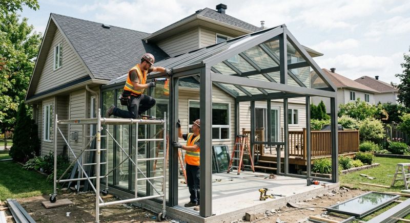 Solarium Installation in Knoxville, TN