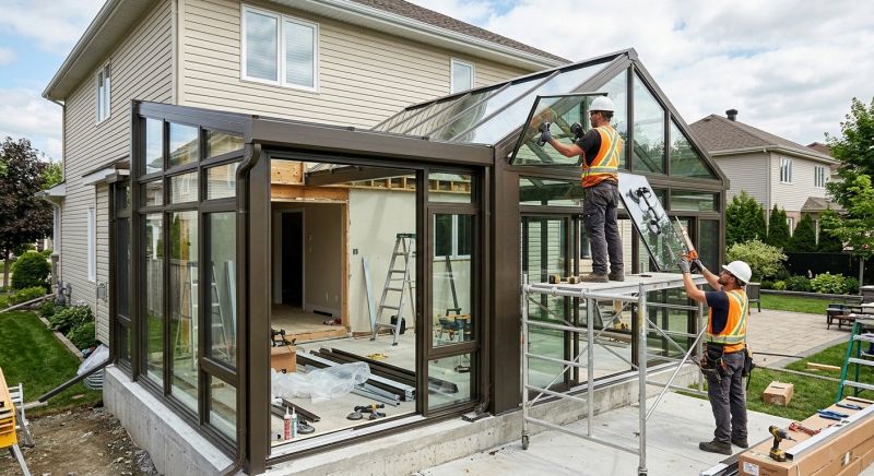 Sunroom Addition Construction in Dallas, TX
