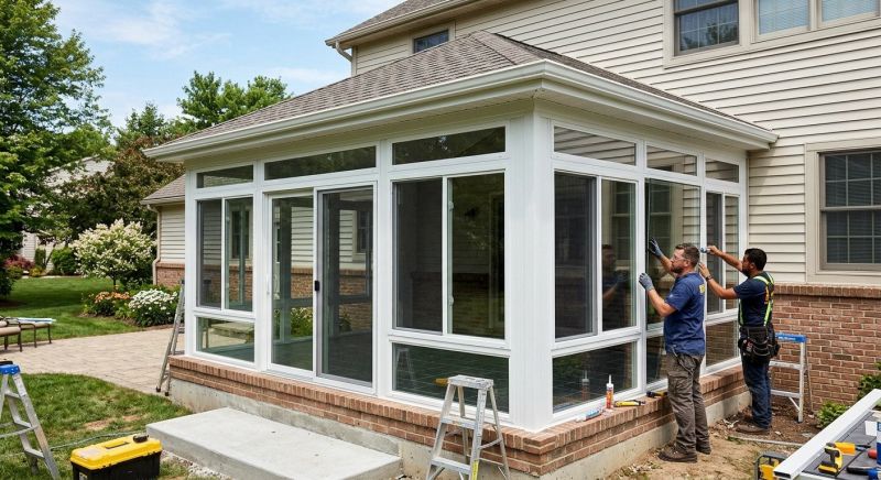 Sunroom Addition Construction in Seattle, WA