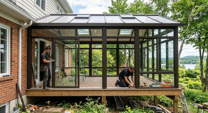 All Season Room Installation in Boulder, CO