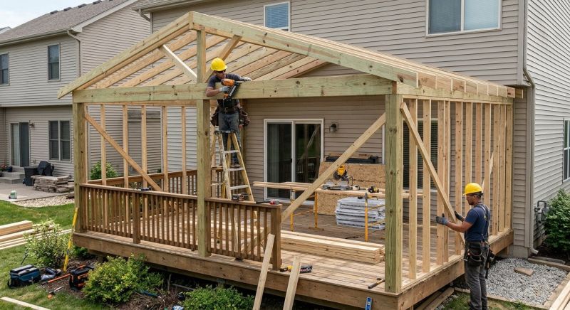 Deck Enclosure Construction in Austin, TX