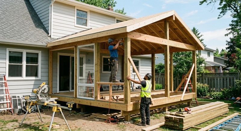 Deck Enclosure Construction in Charlotte, NC