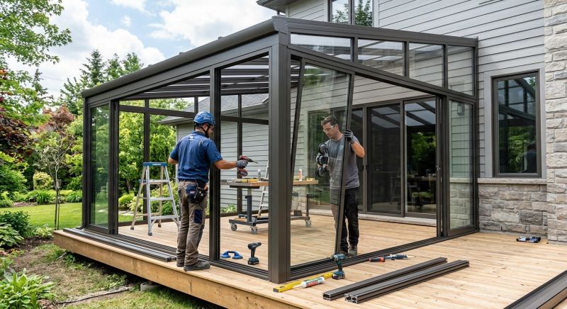 Patio Enclosure Installation in Knoxville, TN